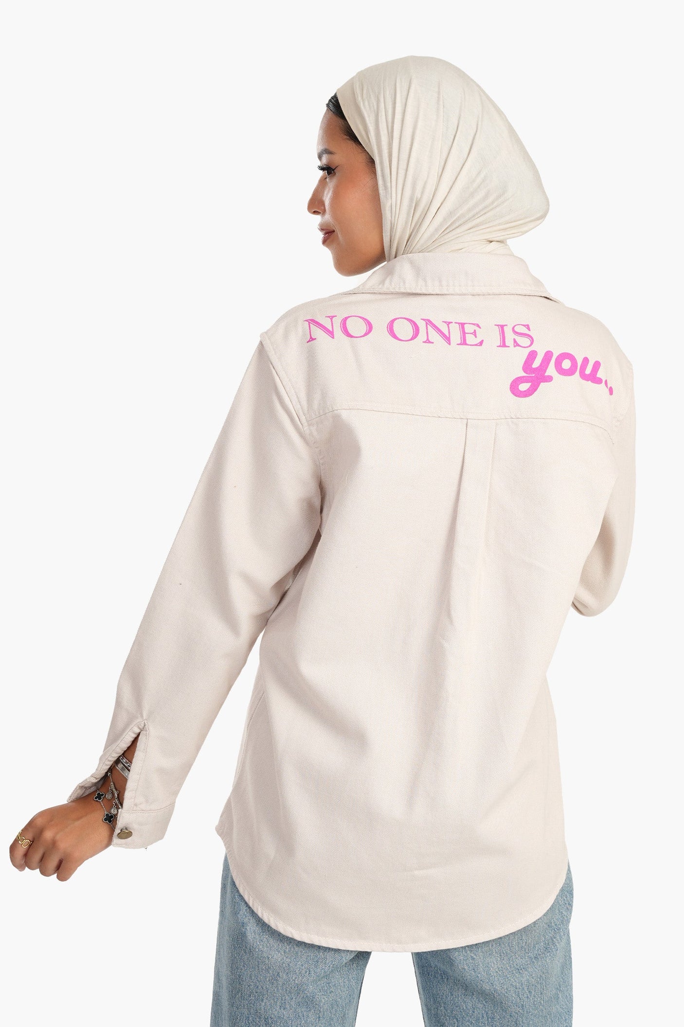 كارينا - قميص قطن جاكار