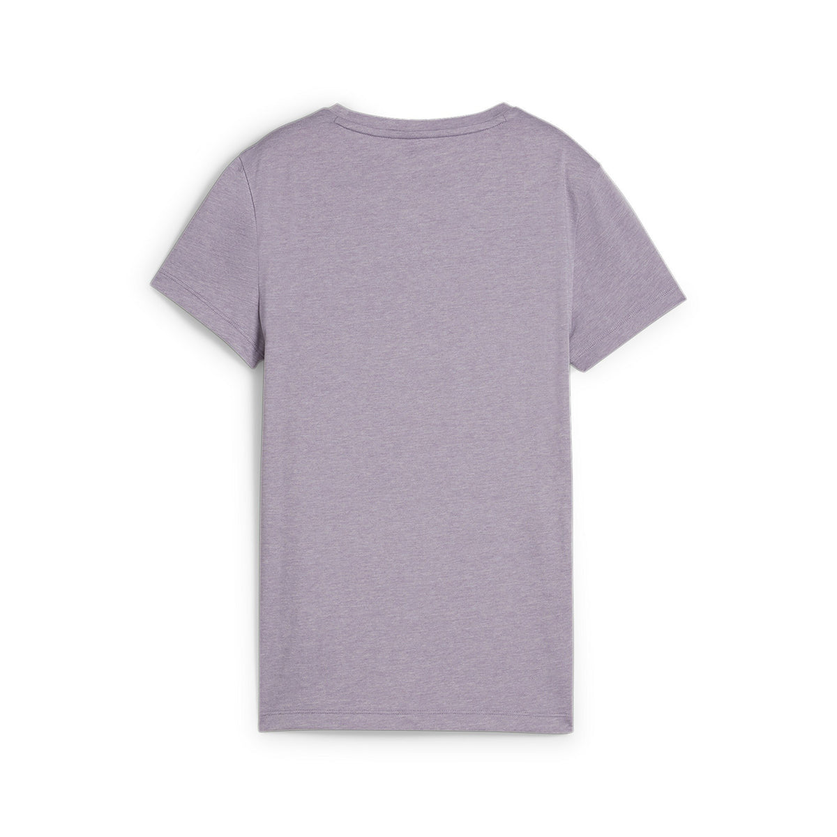 PUMA-ESS LOGO HEATHER TEE PALE PLUM