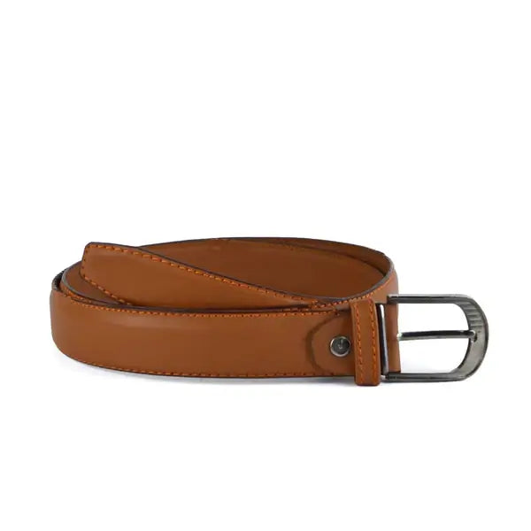 Leazus - Leather classic belt - B-123 HAVAN