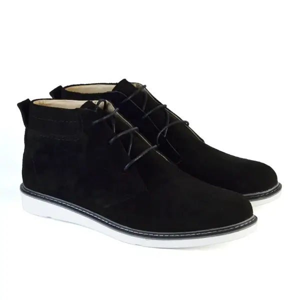 Leazus - Suede Flat Ankle Boot - S-8001