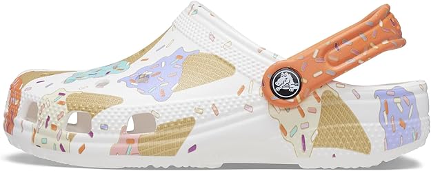 Crocs - Kids Classic Ice Cream Graphic Clog