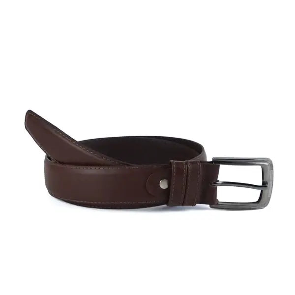 Leazus - classic belt - B-122 BROWN
