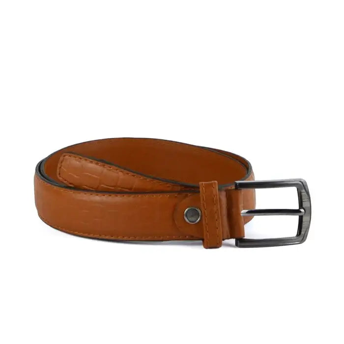 Leazus - Leather classic belt - CROC HAVAN