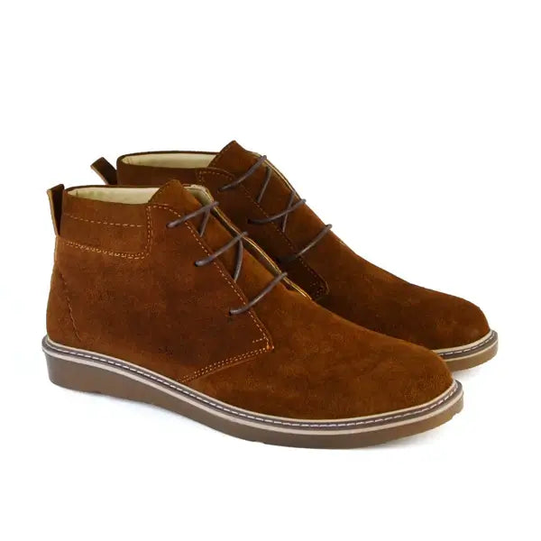 Leazus - Suede Flat Ankle Boot - S-8001