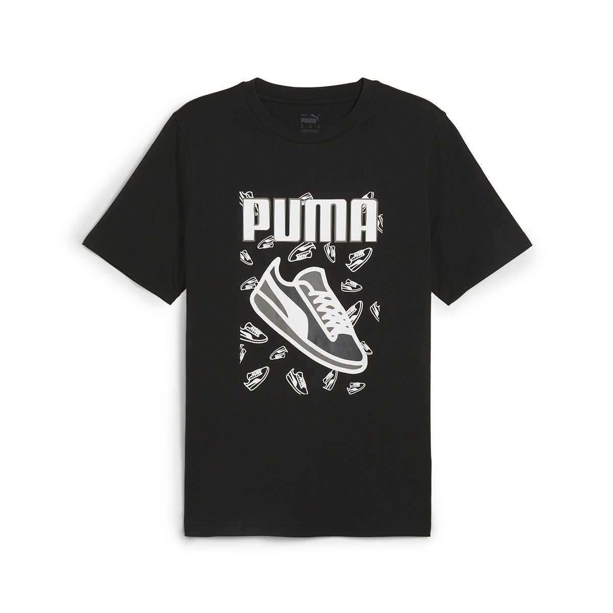 PUMA-GRAPHICS SNEAKER TEE PUMA BLACK