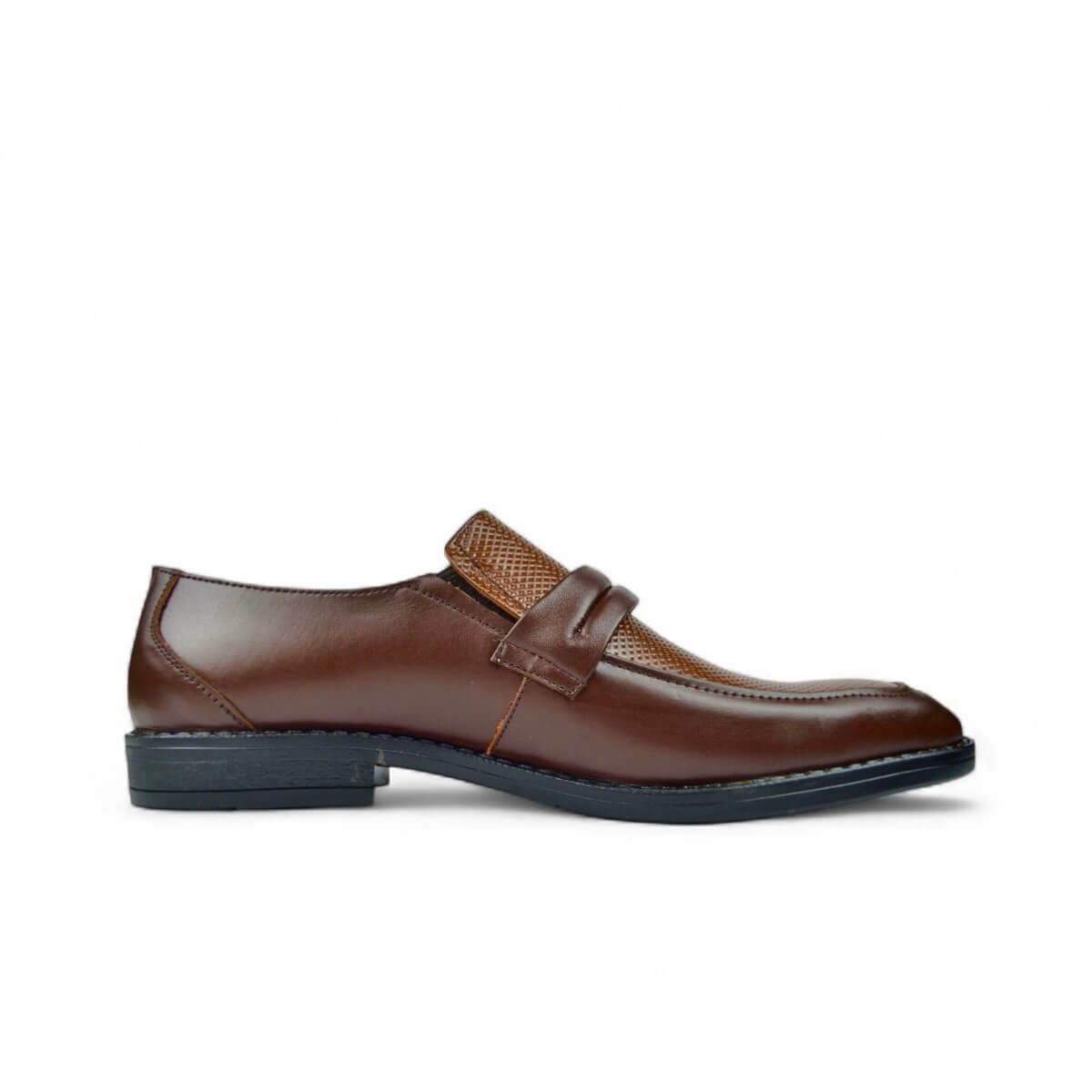 Leazus - Two-Tone Loafer - Brown
