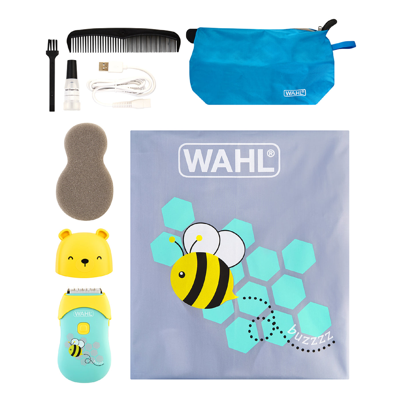 Wahl - Gentle hair clipper designed for kids with low noise operation
