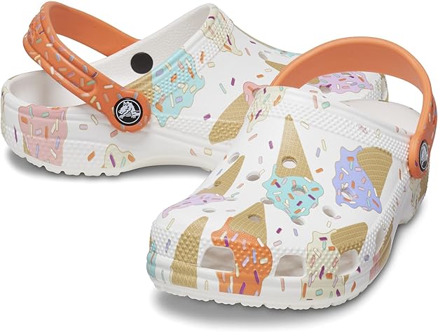 Crocs - Kids Classic Ice Cream Graphic Clog