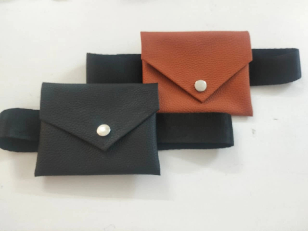 Rokido - Black Leather and Leather Medium Bag