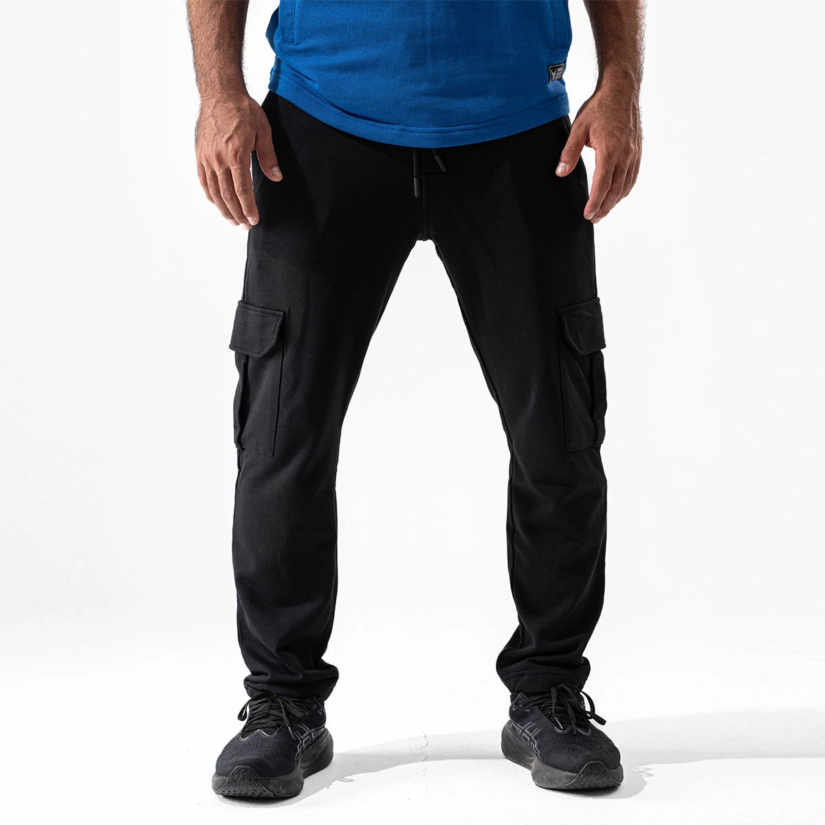Taur - milton cotton sweat cargo pants