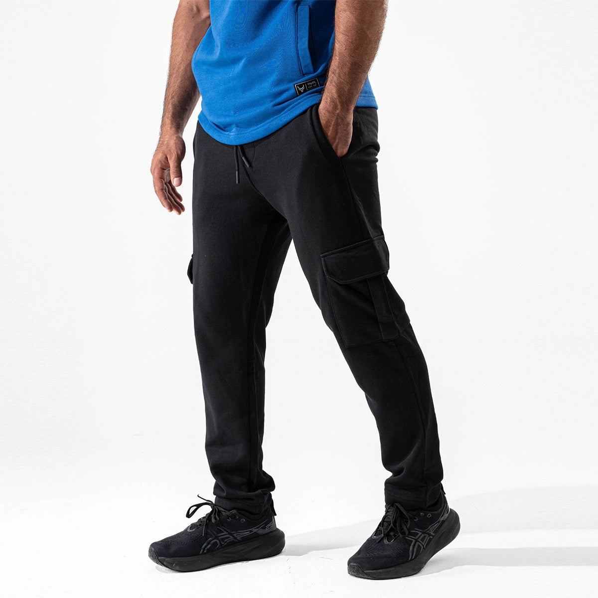 Taur - milton cotton sweat cargo pants