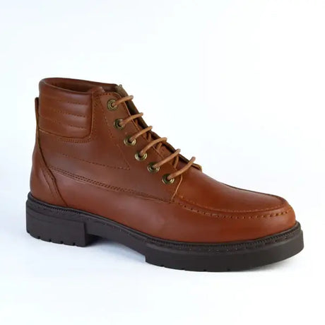 Leazus - Leather Bold Halfboot- 8000 HAVAN