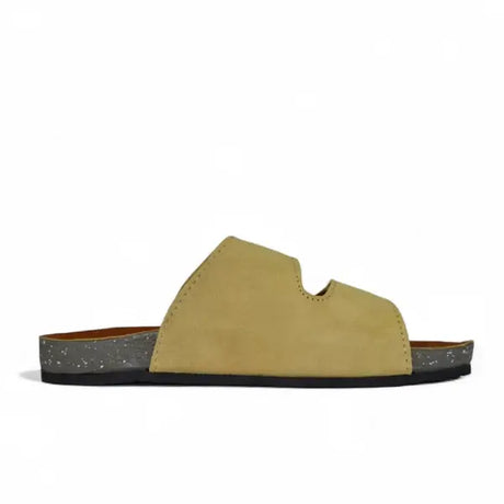 Leazus - Leather SnapDue Sandal - Beige