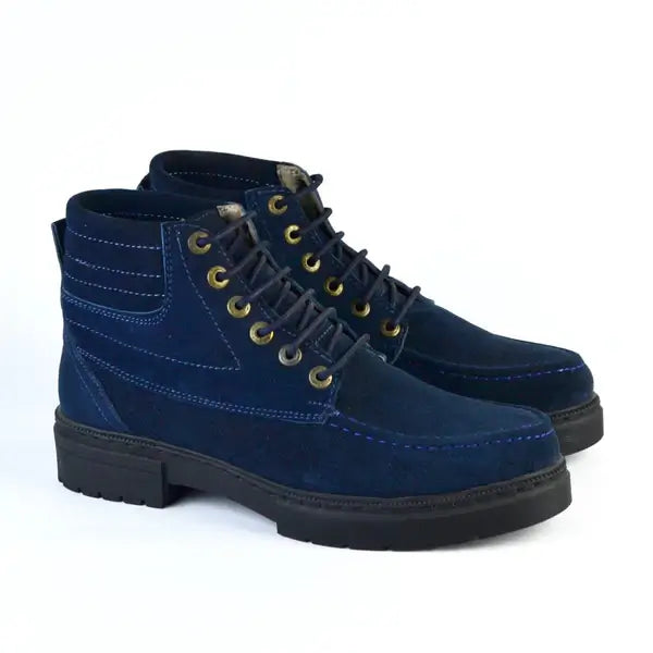 Leazus - Suede Bold Halfboot - S-8000