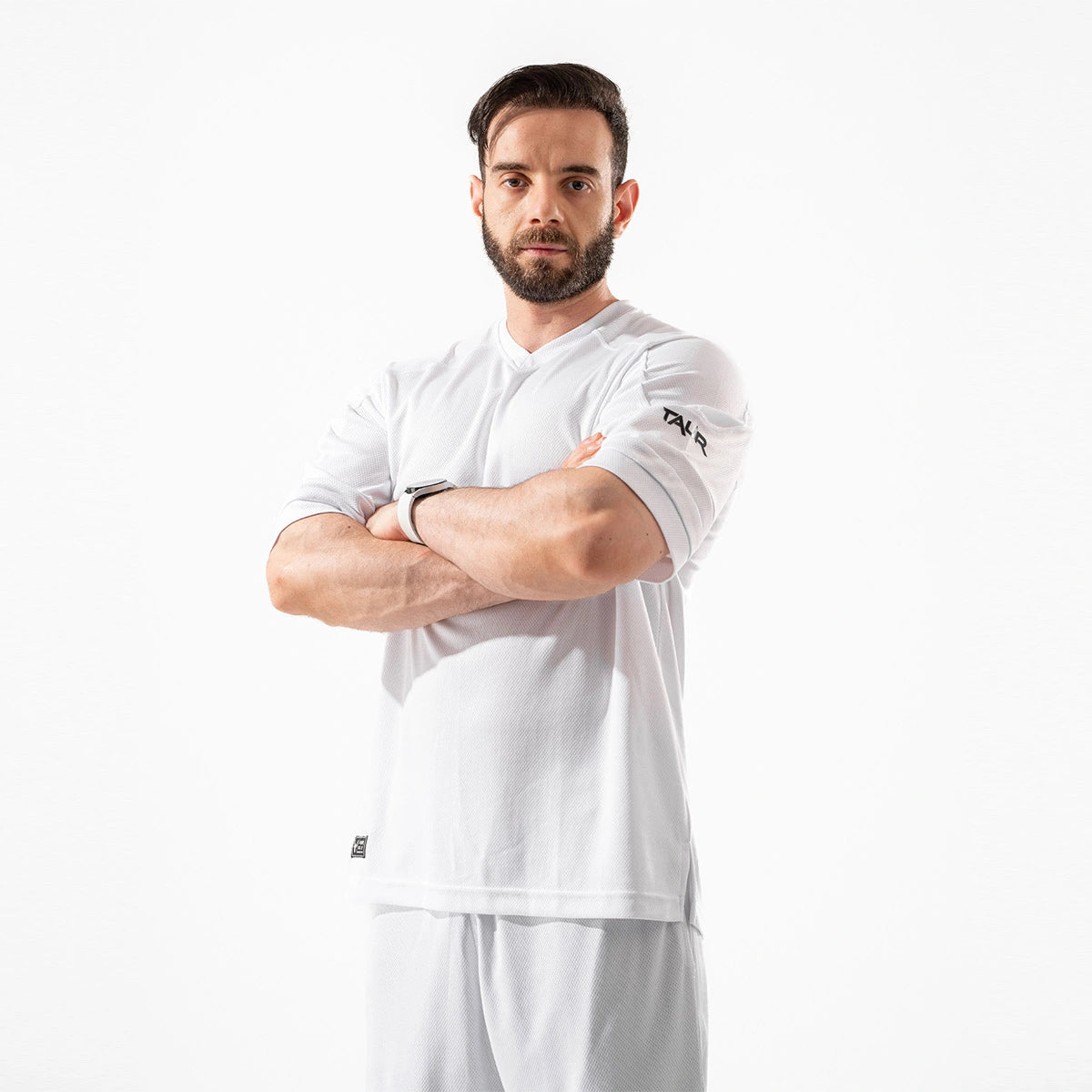 تاور - تي شيرت رياضي بقصه فضفاضه للرجال