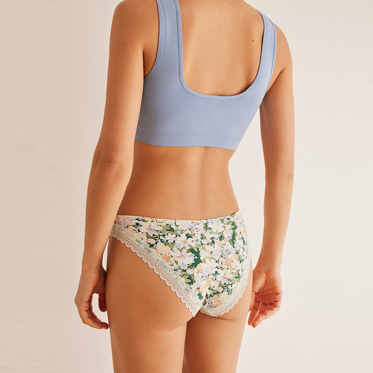 Women Secret - Floral lace microfiber panties - Sold by FIG