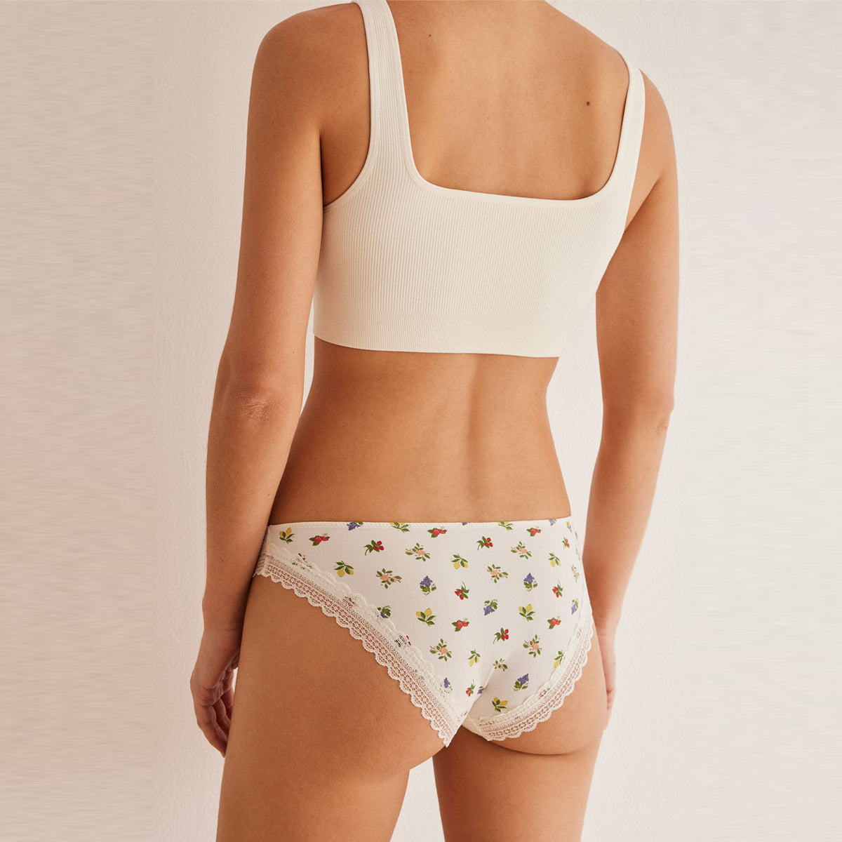 Women Secret - Microfiber lace fruit panties - Sold by FIG