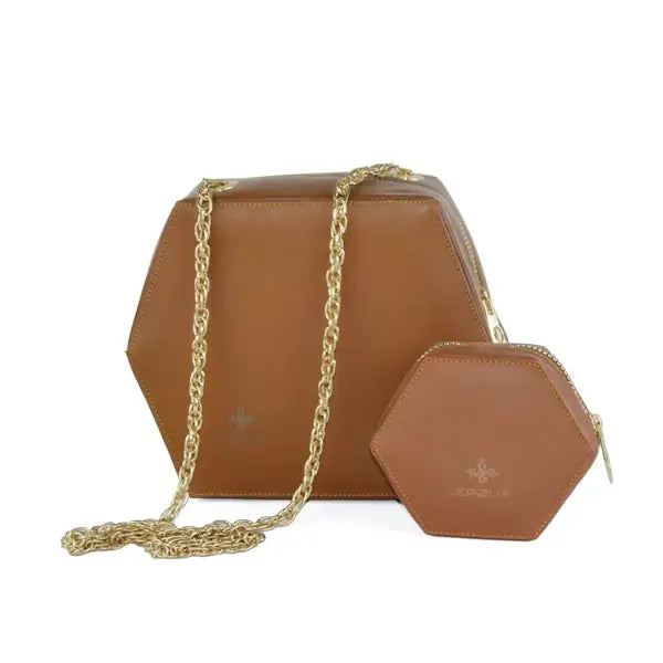 Leazus - Leather bag for women - Hexa Havan