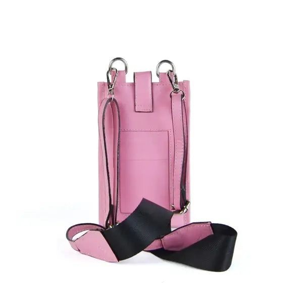 Leazus - Pink - LEATHER BAGGY WALLET