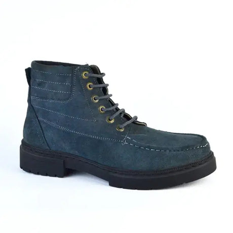 Leazus - Suede Bold Halfboot - S-8000 Gray