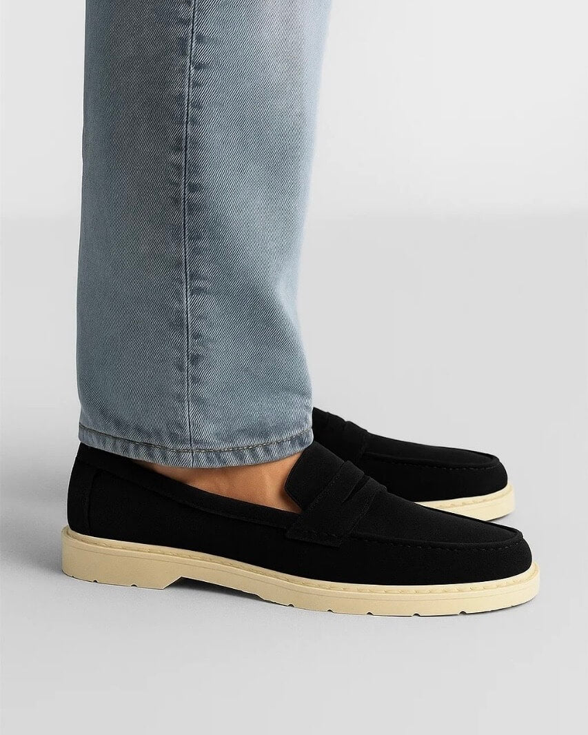 Leazus - Penny Loafer - S-Black