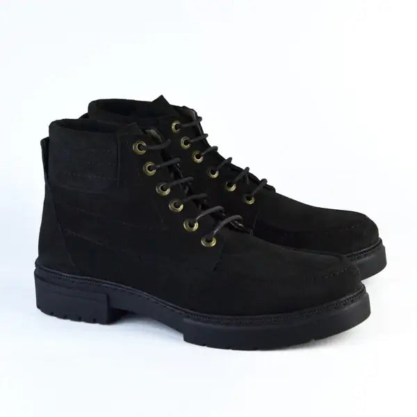 Leazus - Suede Bold Halfboot - S-8000