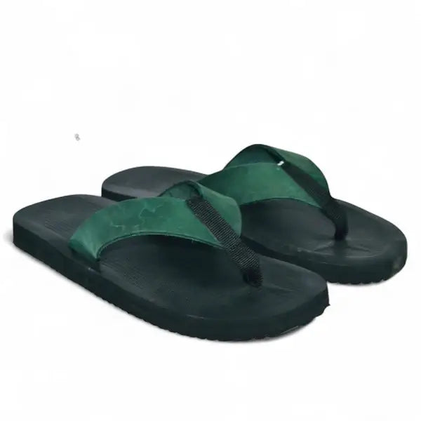 Leazus - Leather SnapToe - Olive Green