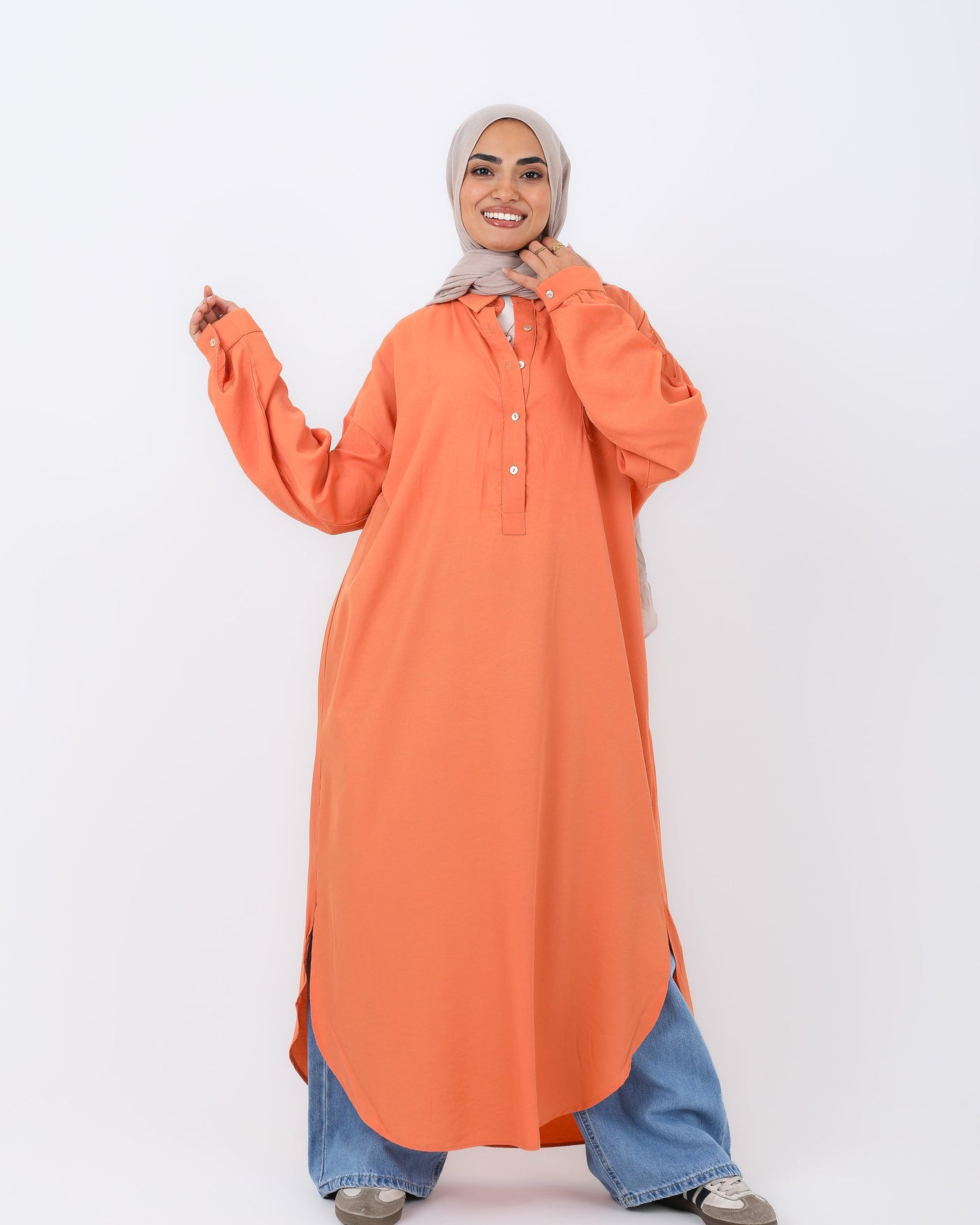 Just for Women - Pockets Dress Shirt