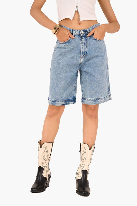 Clue - 2in1 Convertible Denim Pants