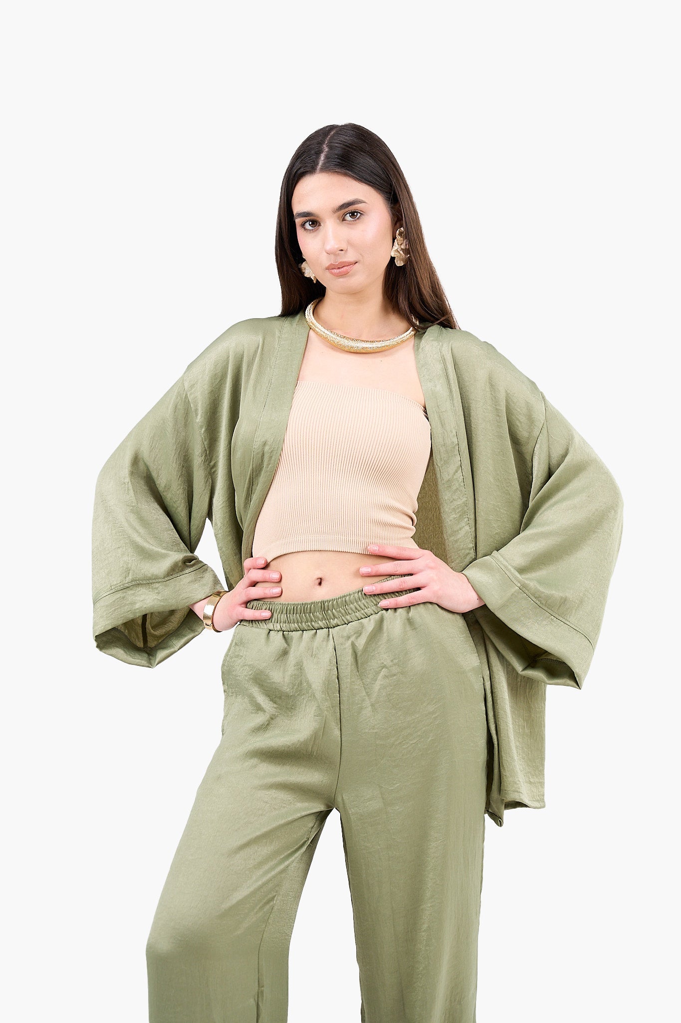 كلو - كيمونو كلاسيكي سادة