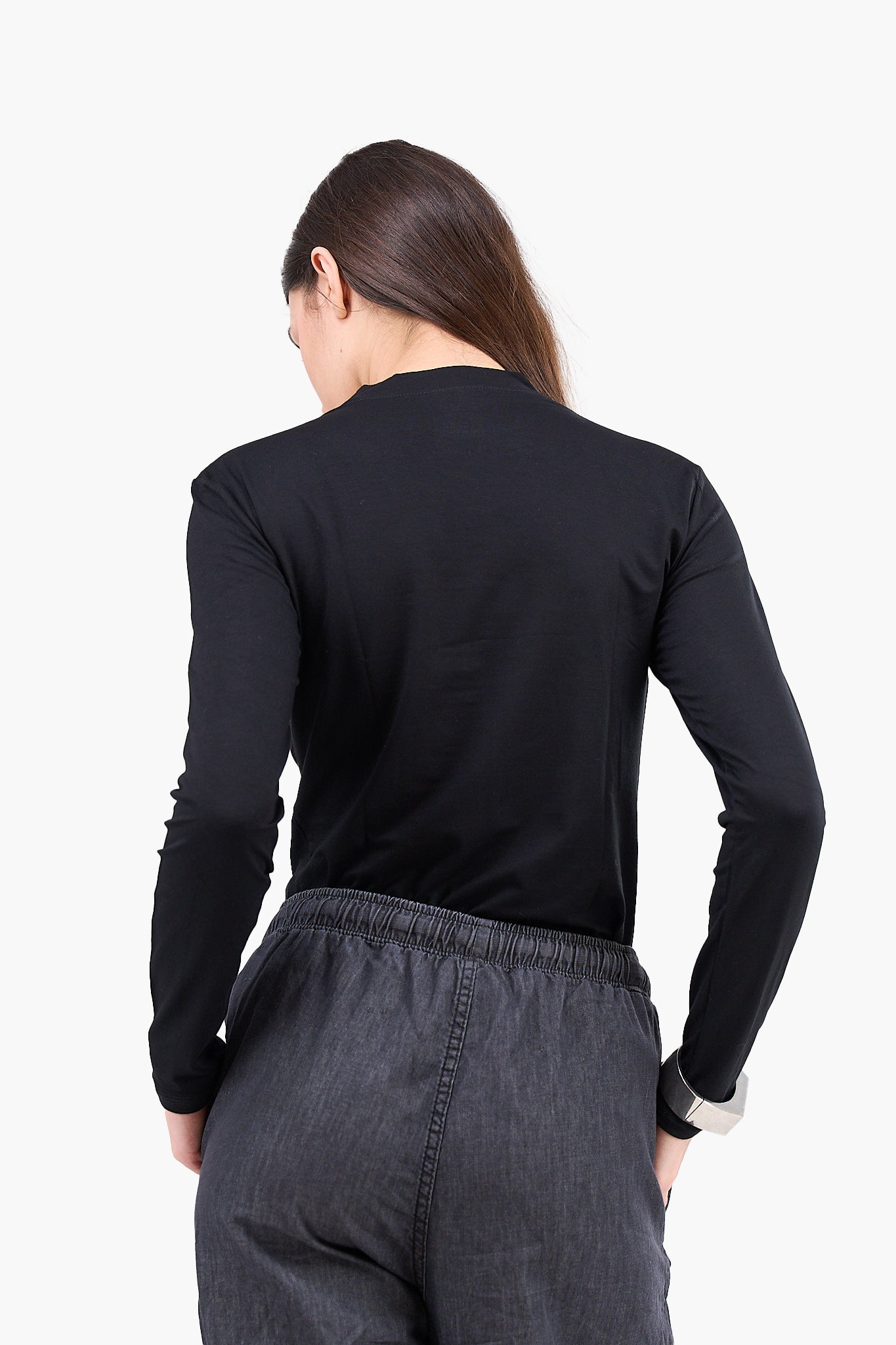 Clue - High Neck Basic Top