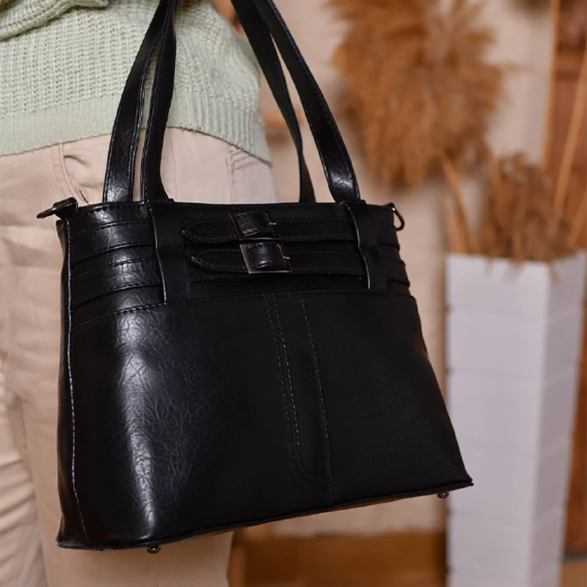 Booria - Women Hand Bag with Cross Hand