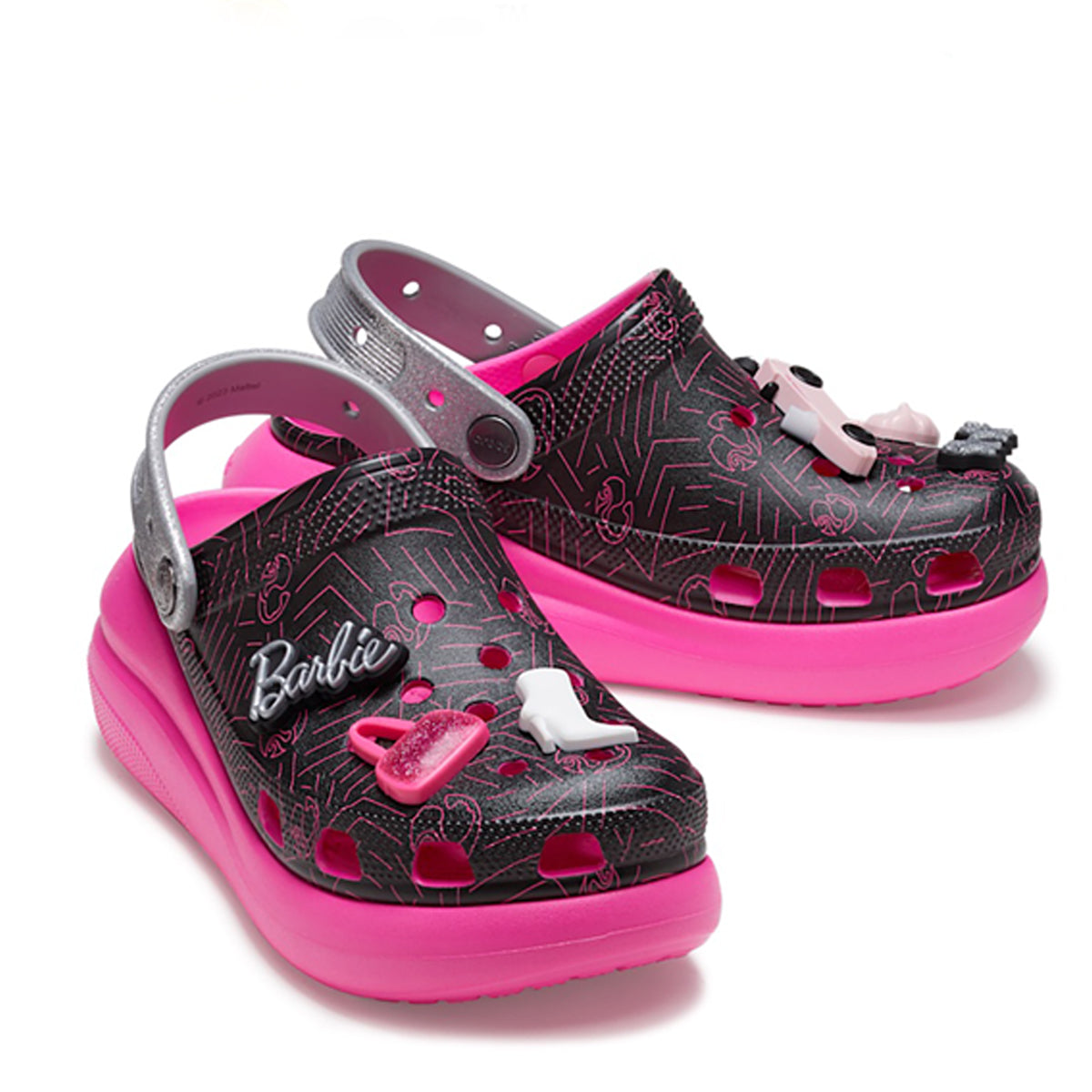 كروكس - صندل كلوج كلاسيكي كراش من باربي