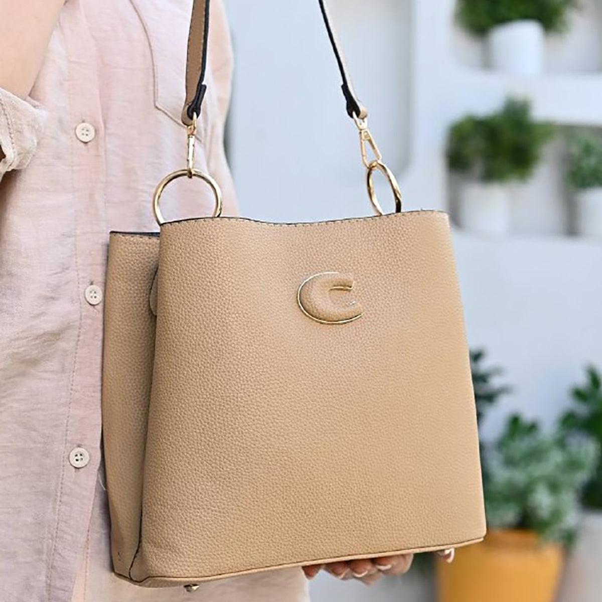 Booria - Women Hand Bag with Cross Hand