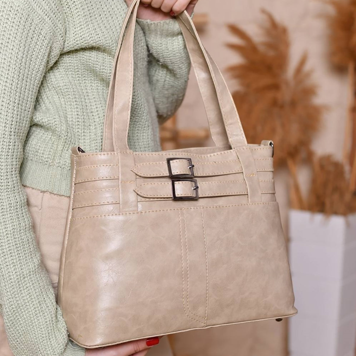 Booria - Women Hand Bag with Cross Hand