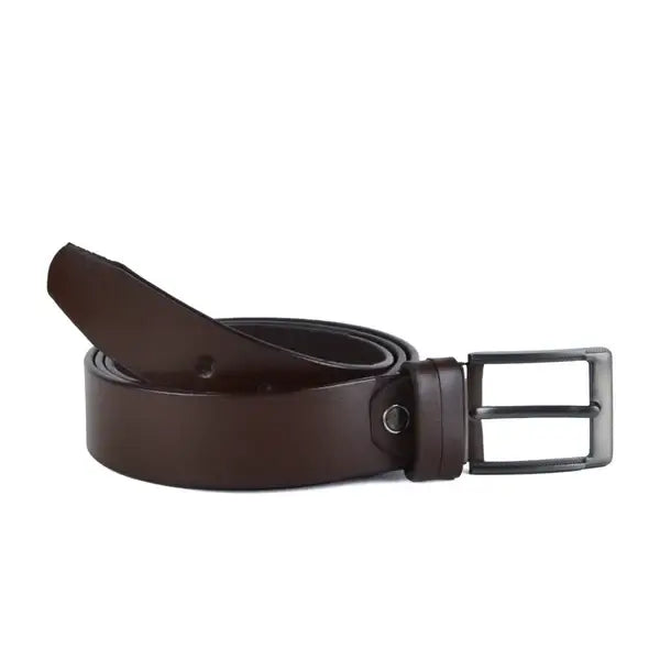 Leazus - Leather Casual belt - CASUAL BROWN