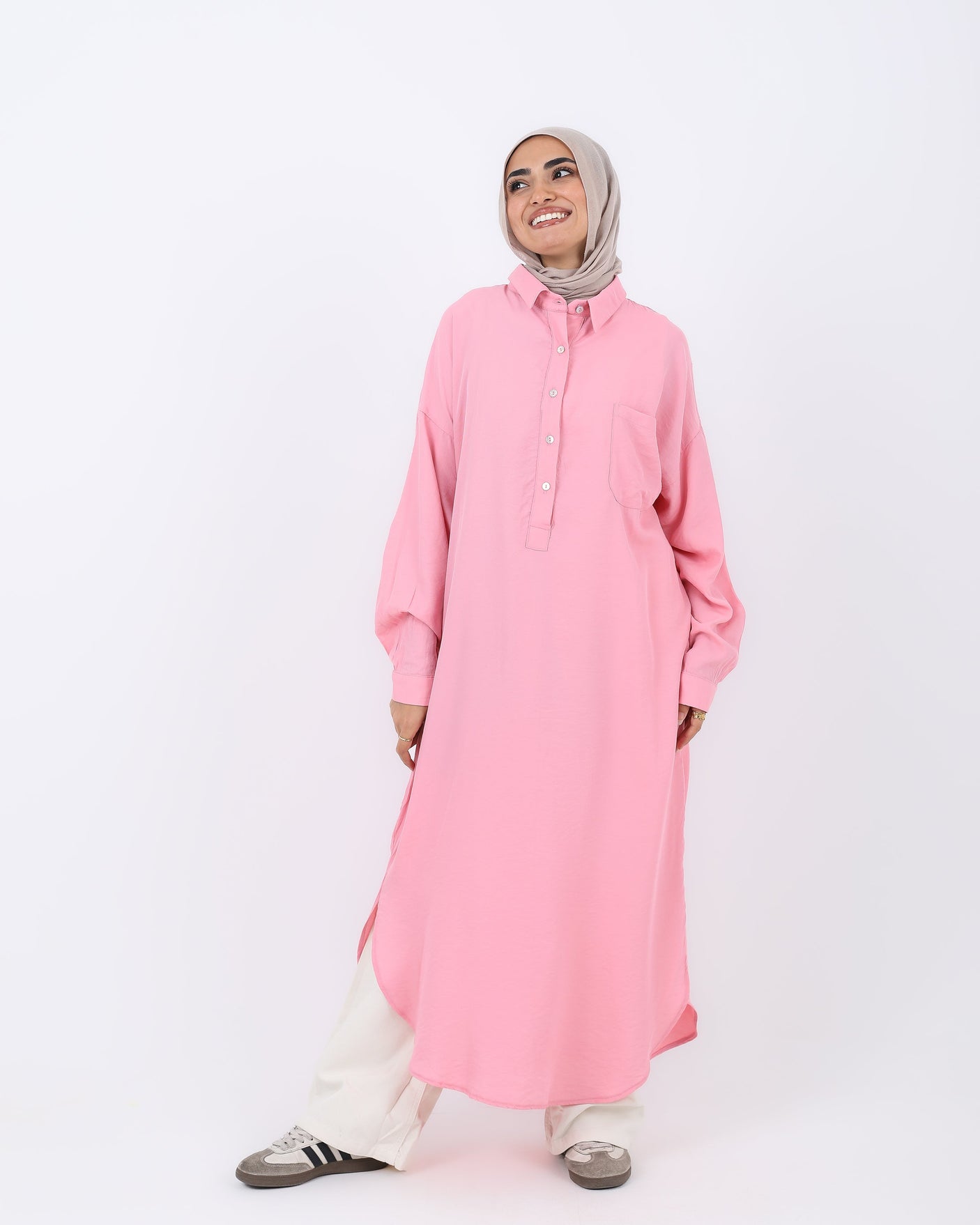 Just for Women - Pockets Dress Shirt