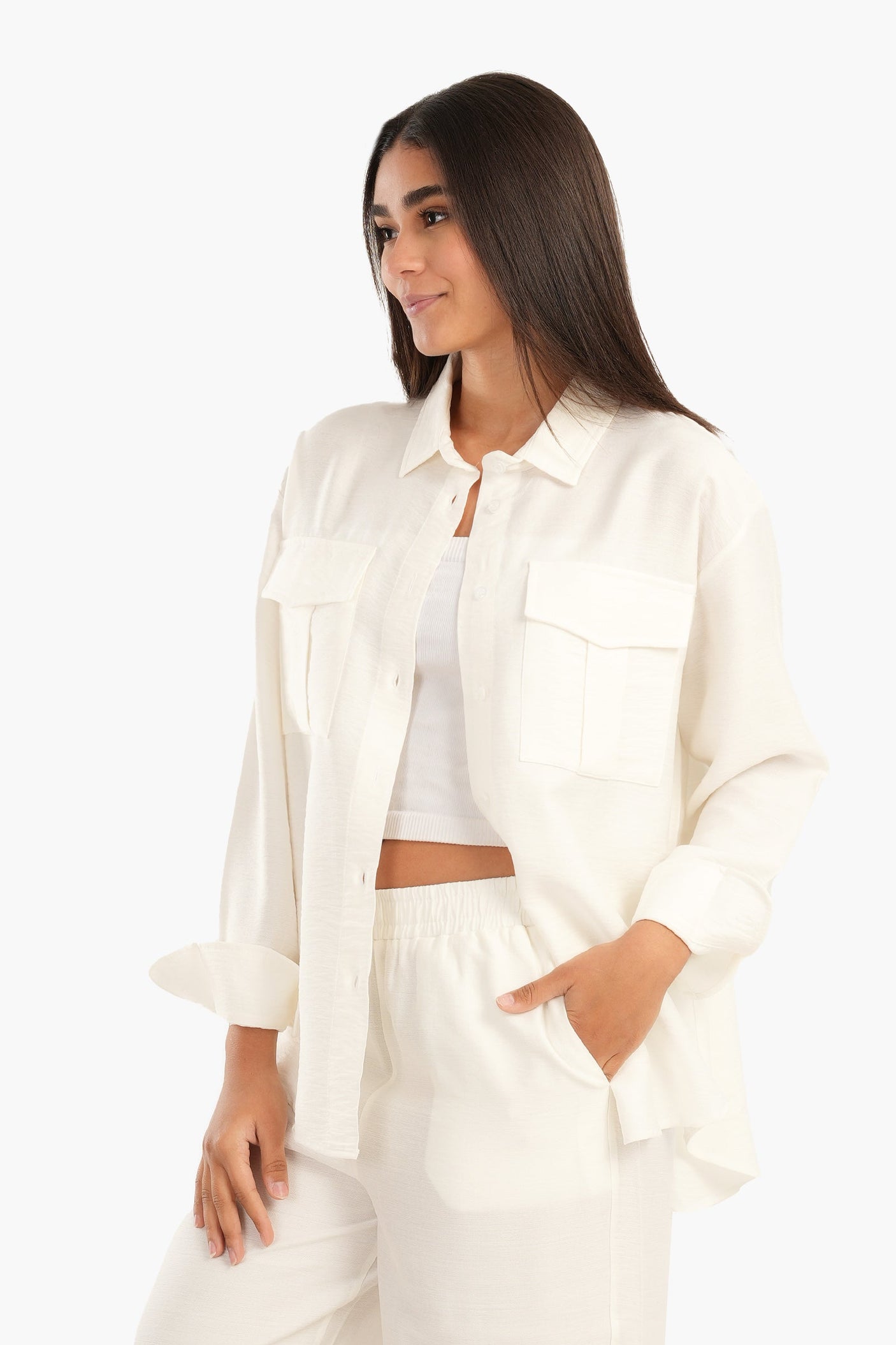 Carina - Classic Button-Up Shirt