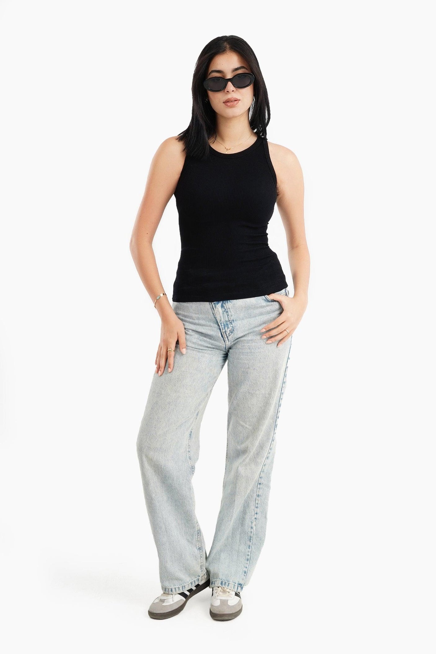 كارينا - توب مضلع كت مايكروفايبر