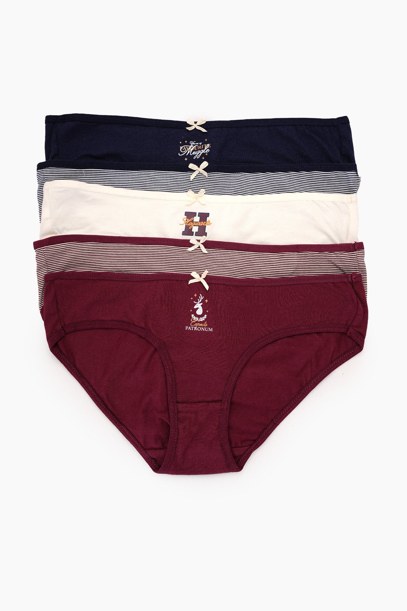 كارينا - مجموعة من 5 بانتي بيكيني ملونة