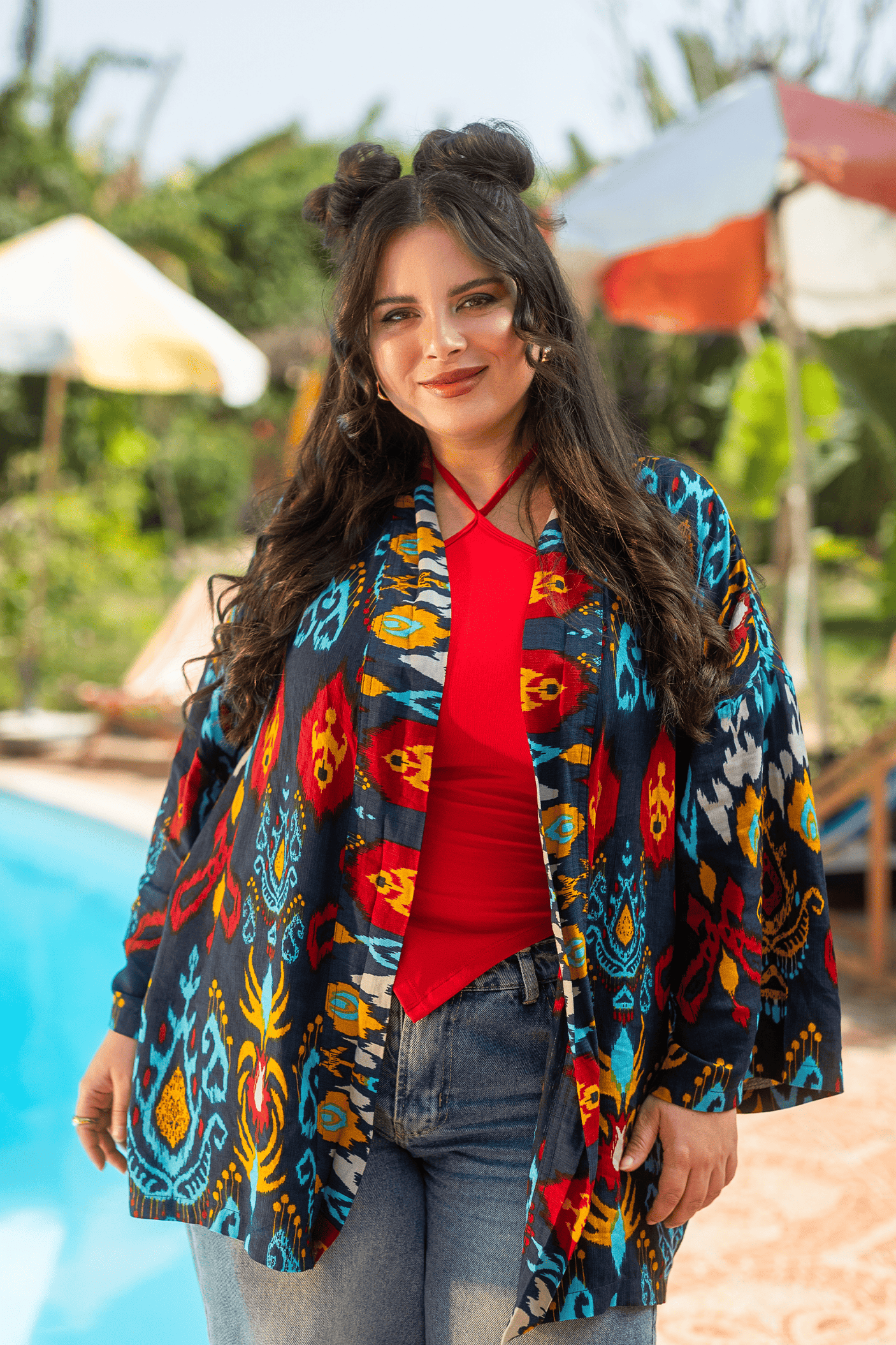 كلو - كارديجان مطبوع أنيق