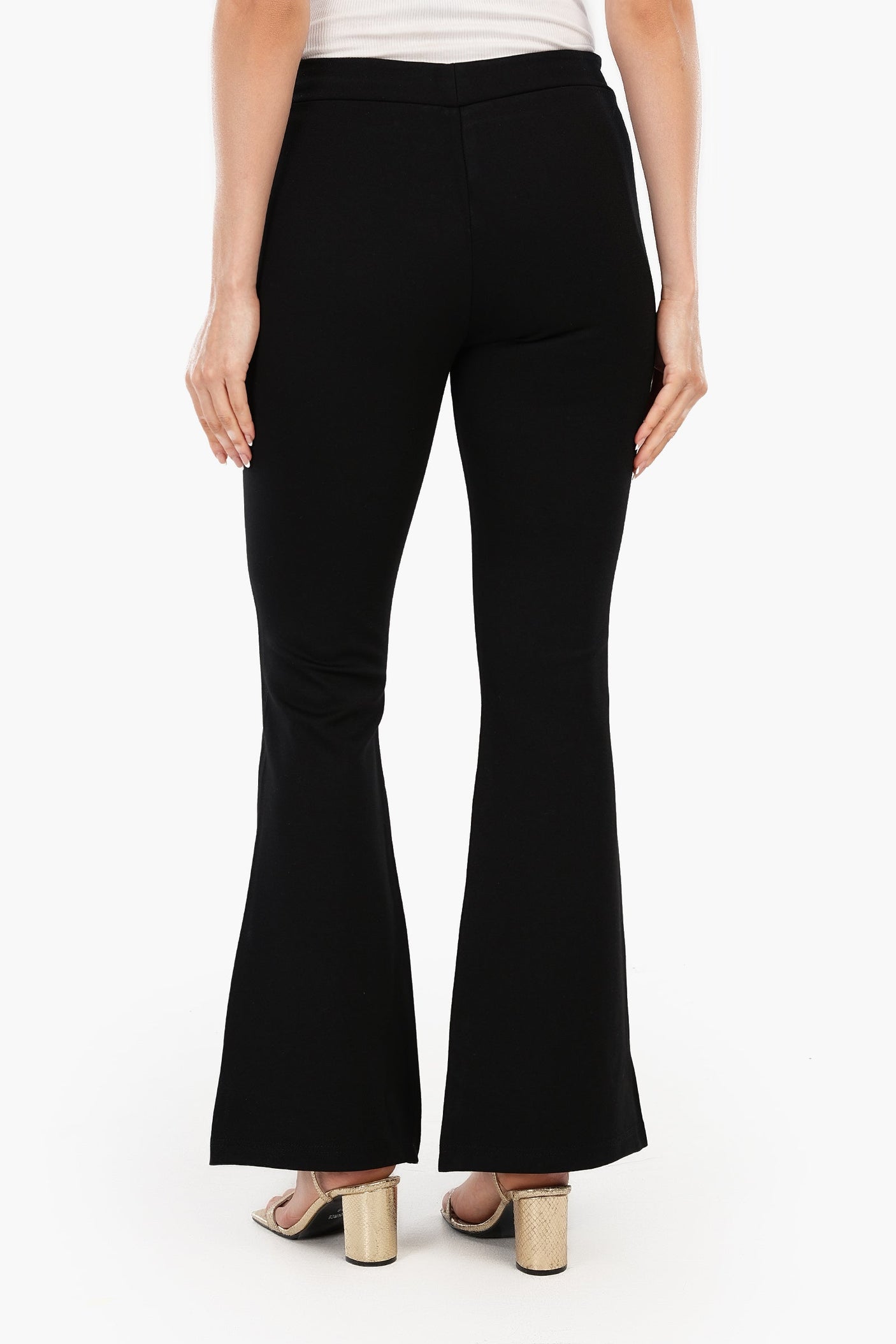 كارينا - بنطال أسود كلاسيكي واسع