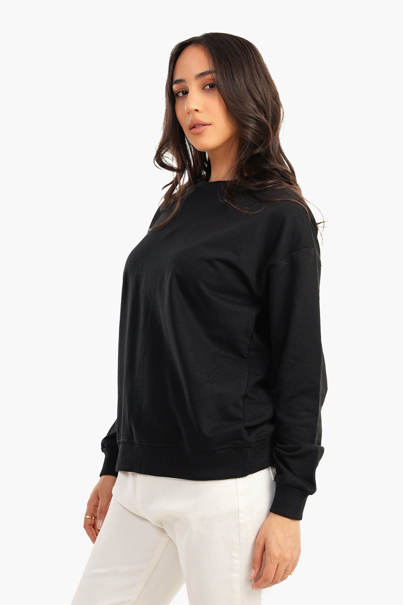 Carina -Off Shoulder Lounge Sweatshirt