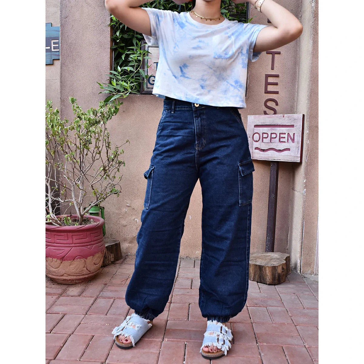 أتمني - بنطلون كارجو استك