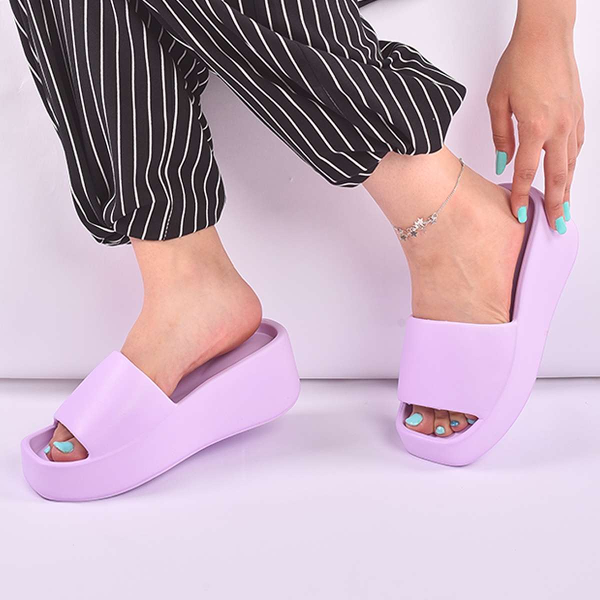 إتمني - شبشب إيفا لداخل وخارج المنزل للنساء