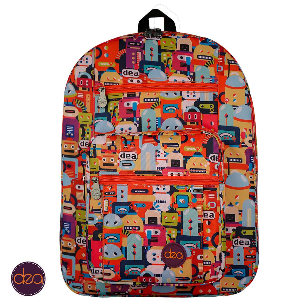 DEA-SCHOOL ROBOTS BACKPACK