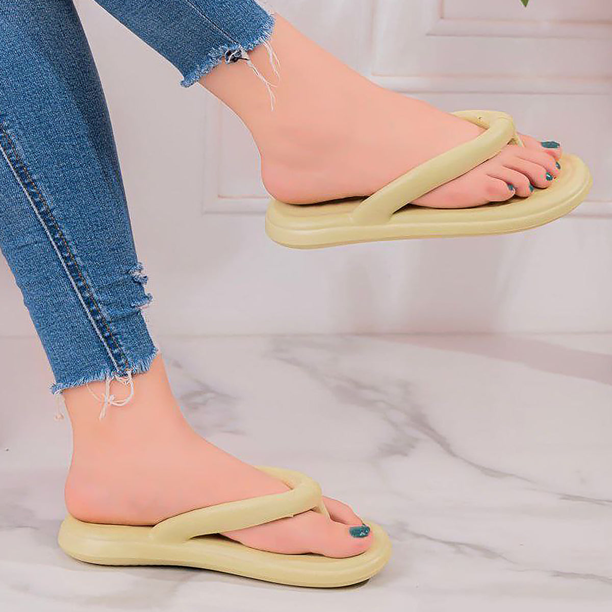 Etmana - - Women's Slip On Flip Flop