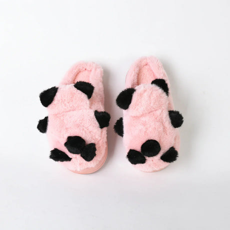 أتمني - شبشب لكلوك شتوي فرو للبيت للنساء