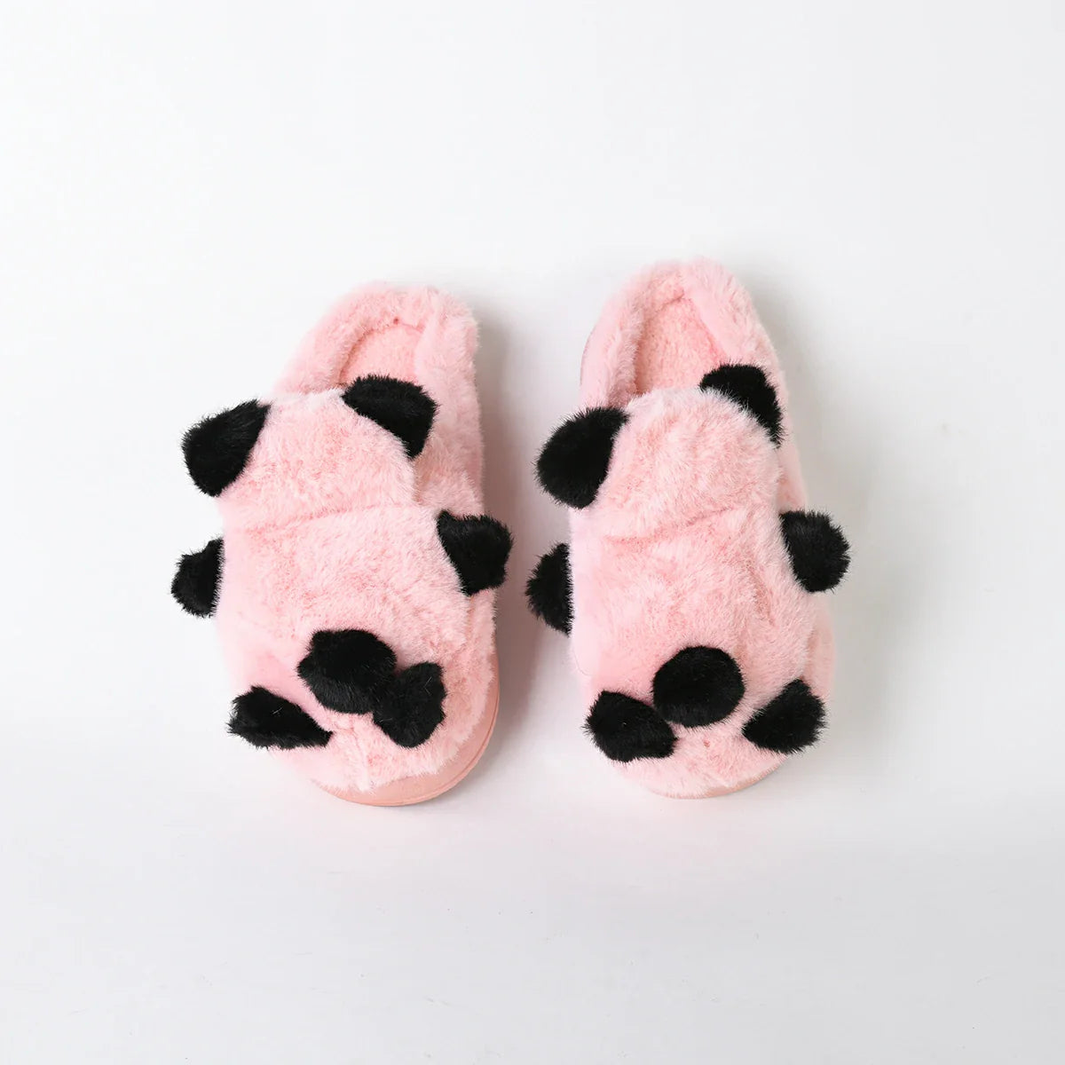 أتمني - شبشب لكلوك شتوي فرو للبيت للنساء