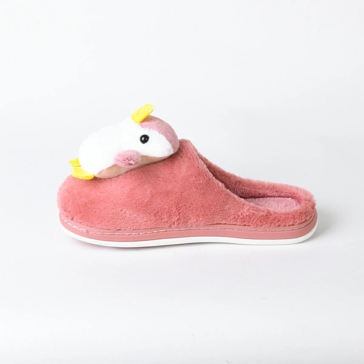 أتمني - شبشب لكلوك شتوي فرو للبيت للنساء